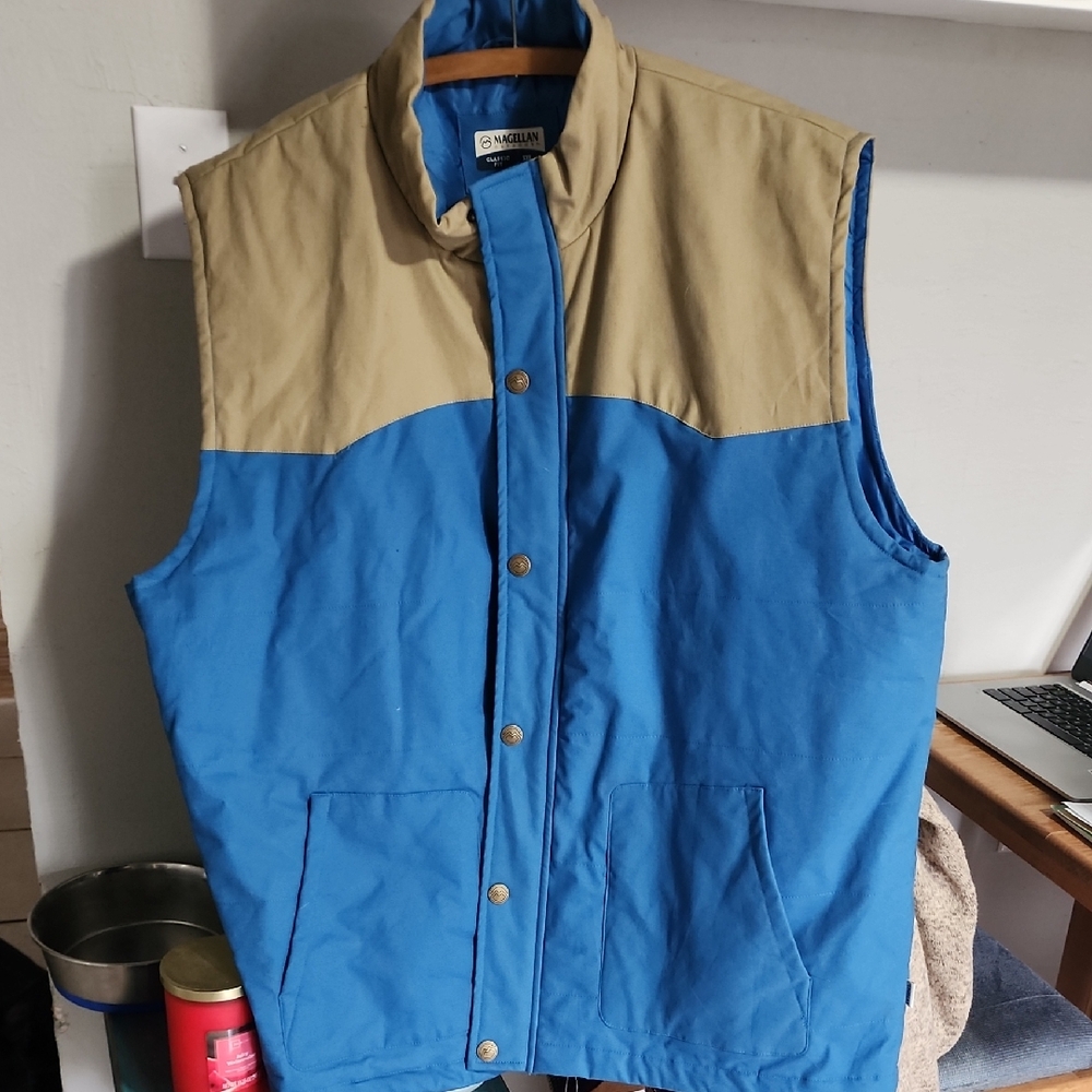 Magellan Men's Classic Fit Cotton Vest